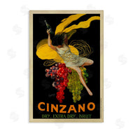 Marcello Nizzoli | Vintage Wine Poster with Grapes