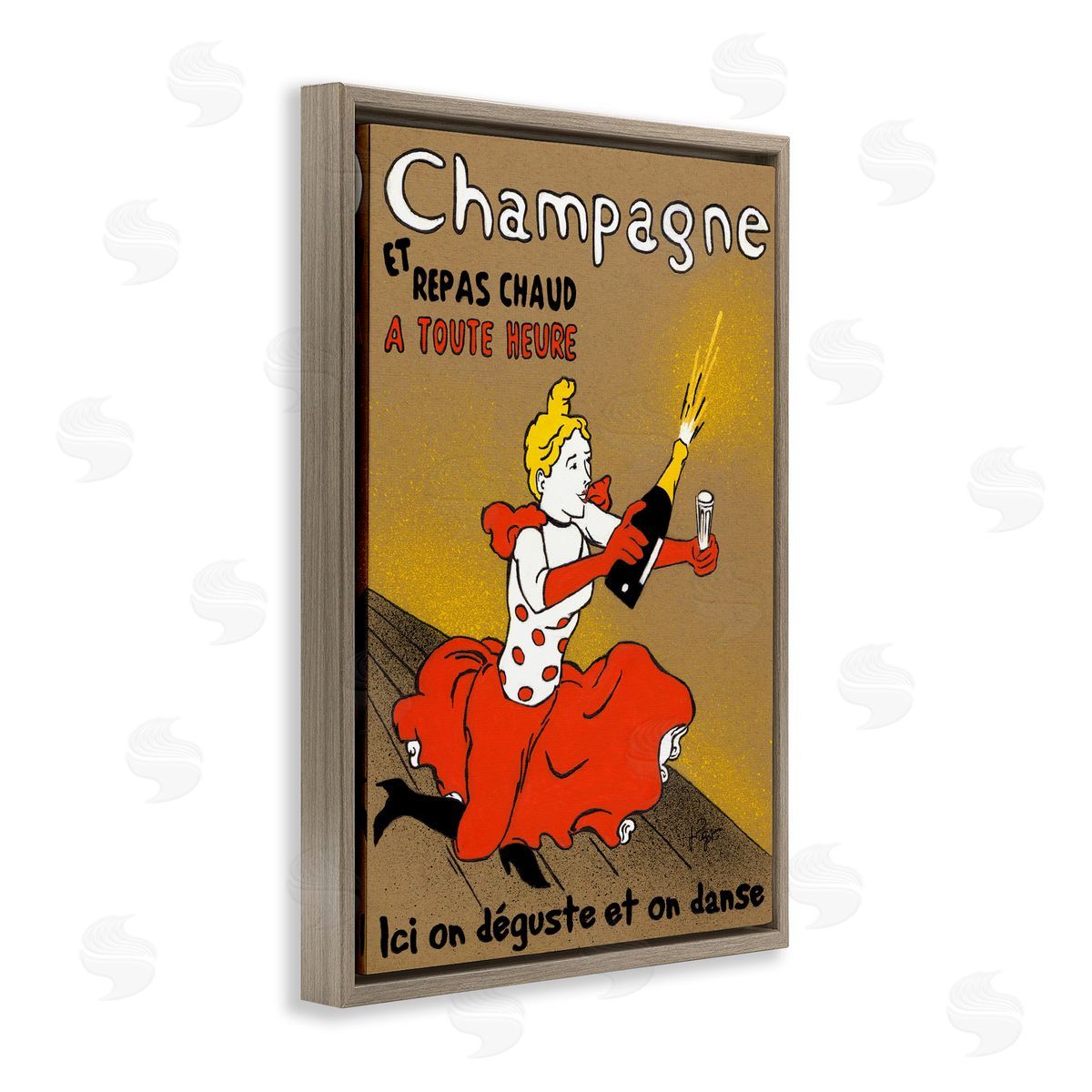Jean-Pierre Got | Antique Champagne Bottle & Woman
