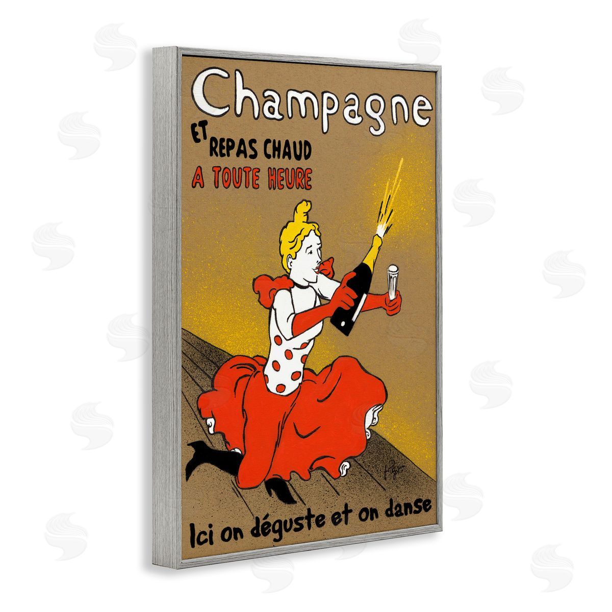 Jean-Pierre Got | Antique Champagne Bottle & Woman