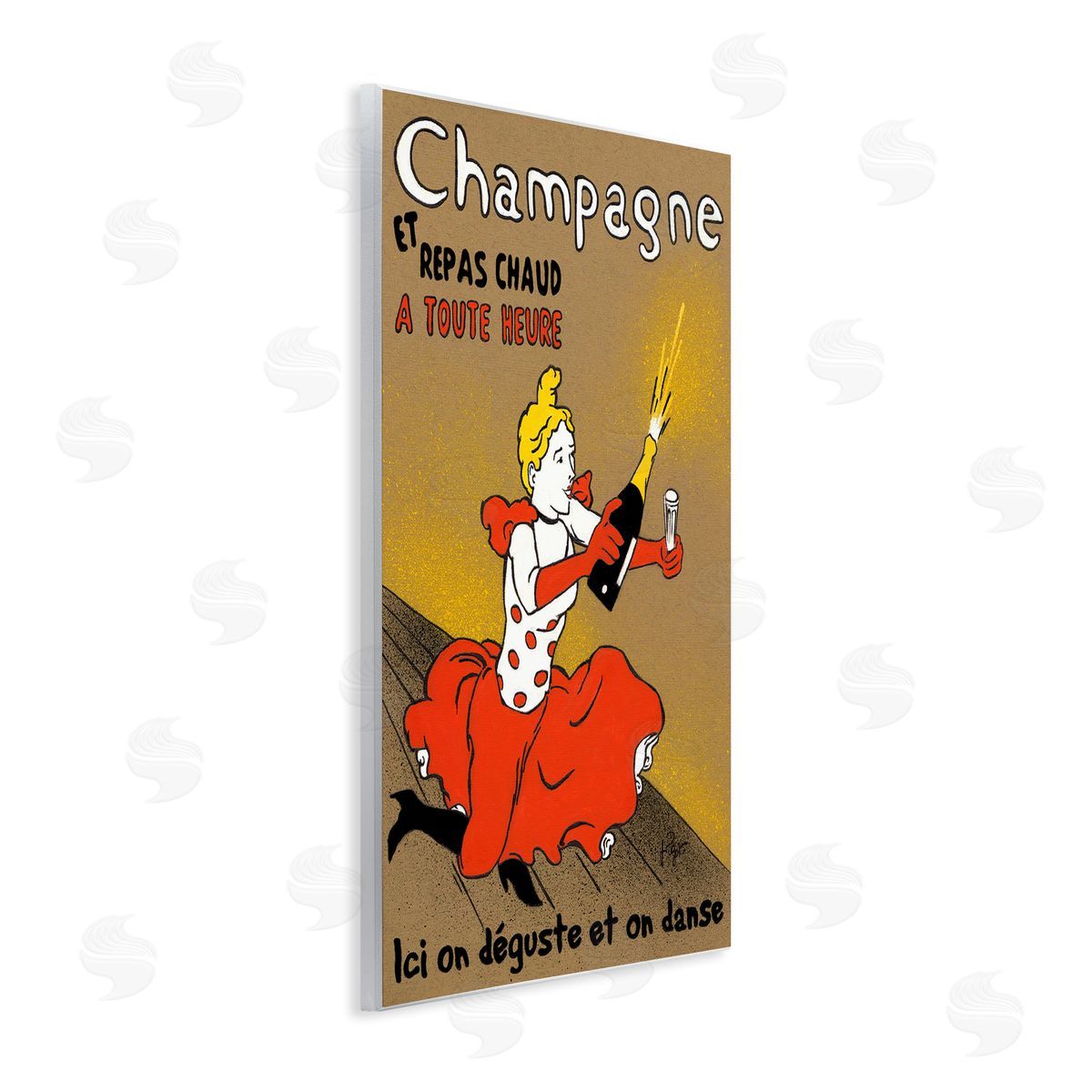 Jean-Pierre Got | Antique Champagne Bottle & Woman