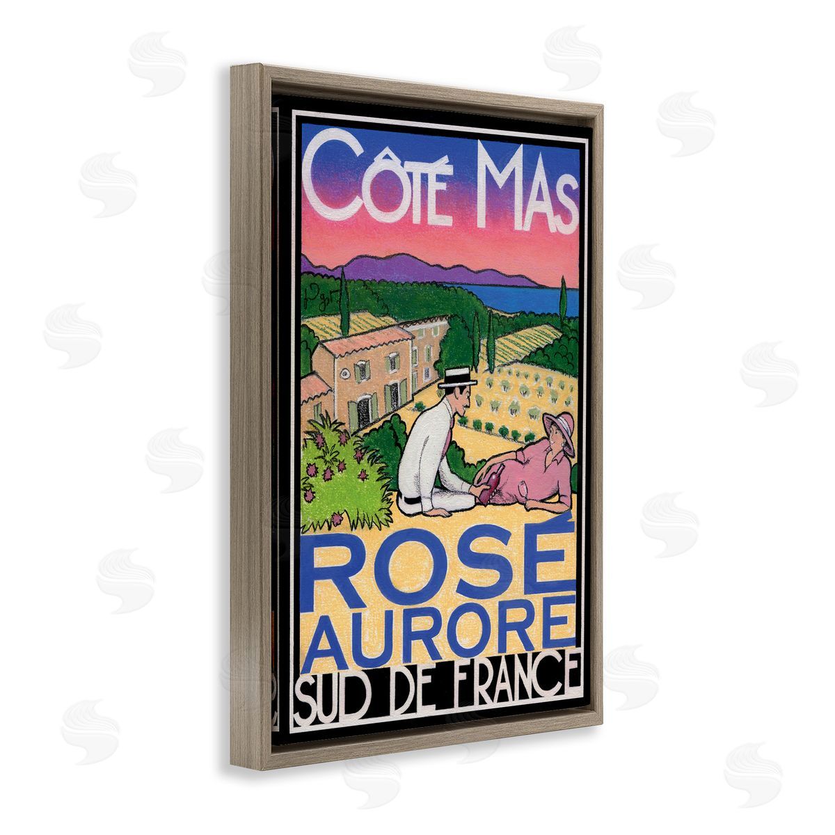 Jean-Pierre Got | Antique Rose Wine Poster