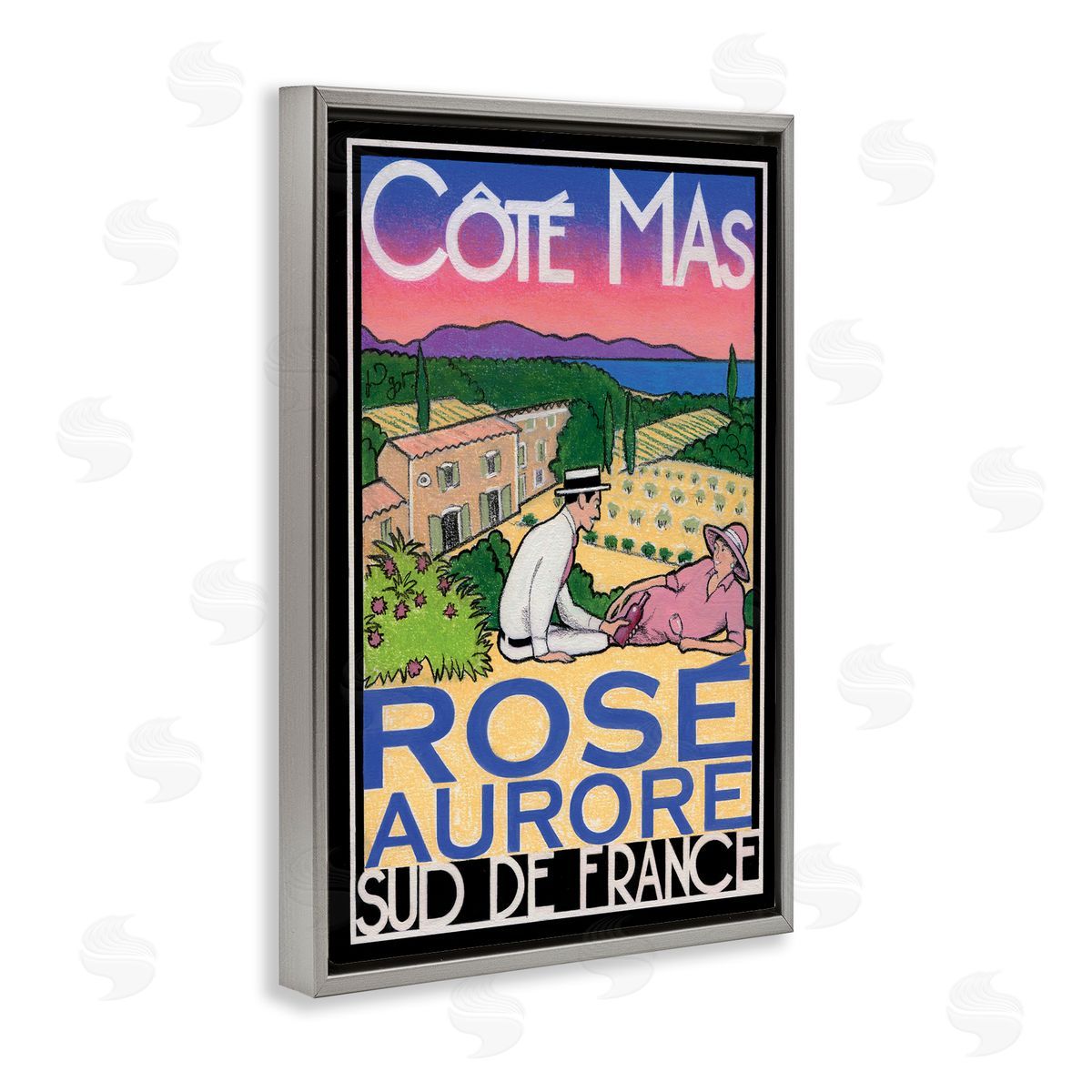 Jean-Pierre Got | Antique Rose Wine Poster