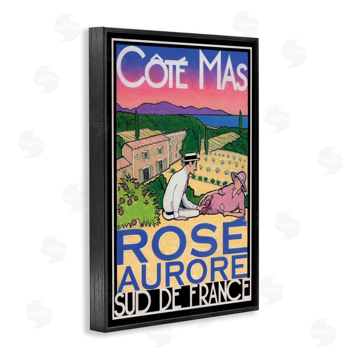 Jean-Pierre Got | Antique Rose Wine Poster