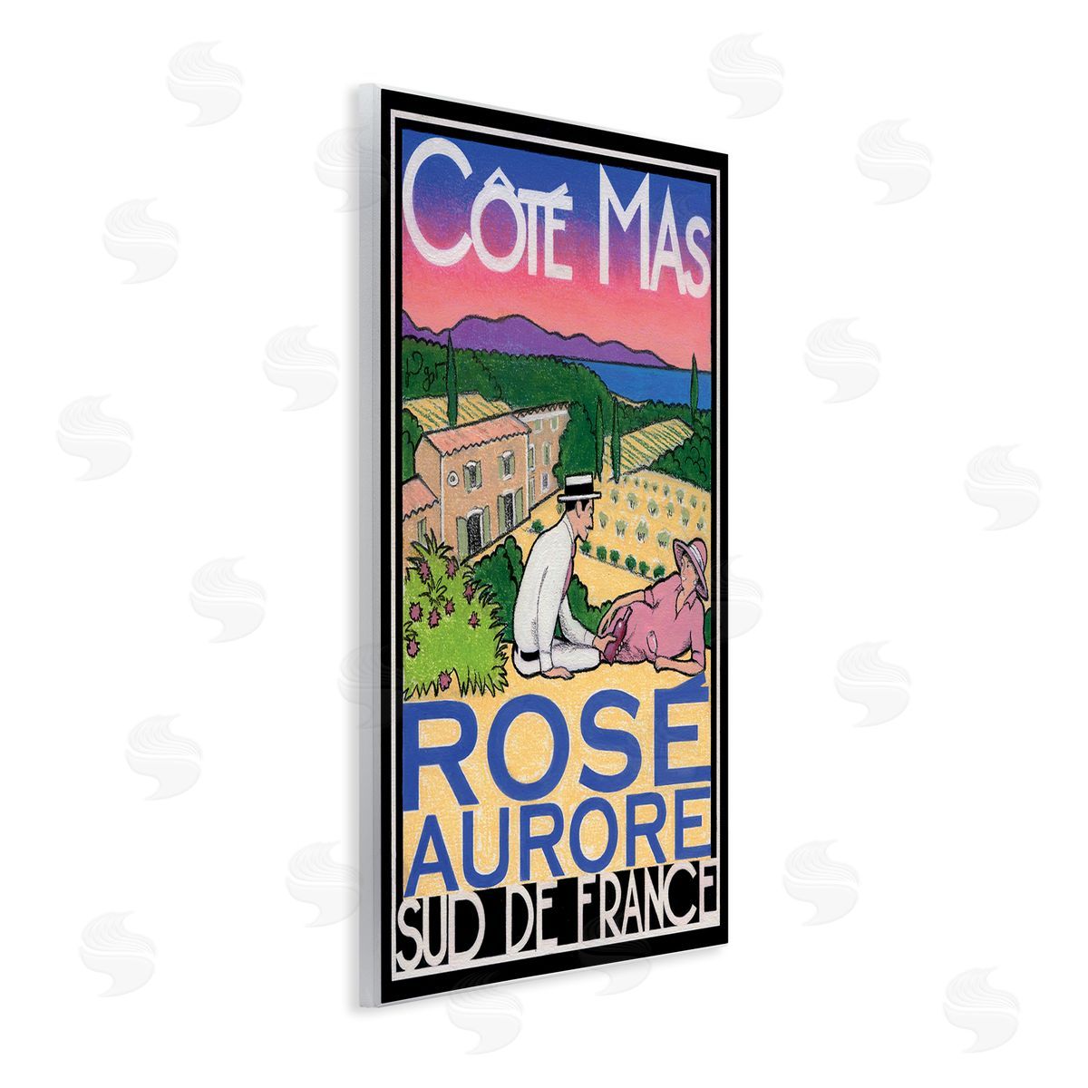 Jean-Pierre Got | Antique Rose Wine Poster