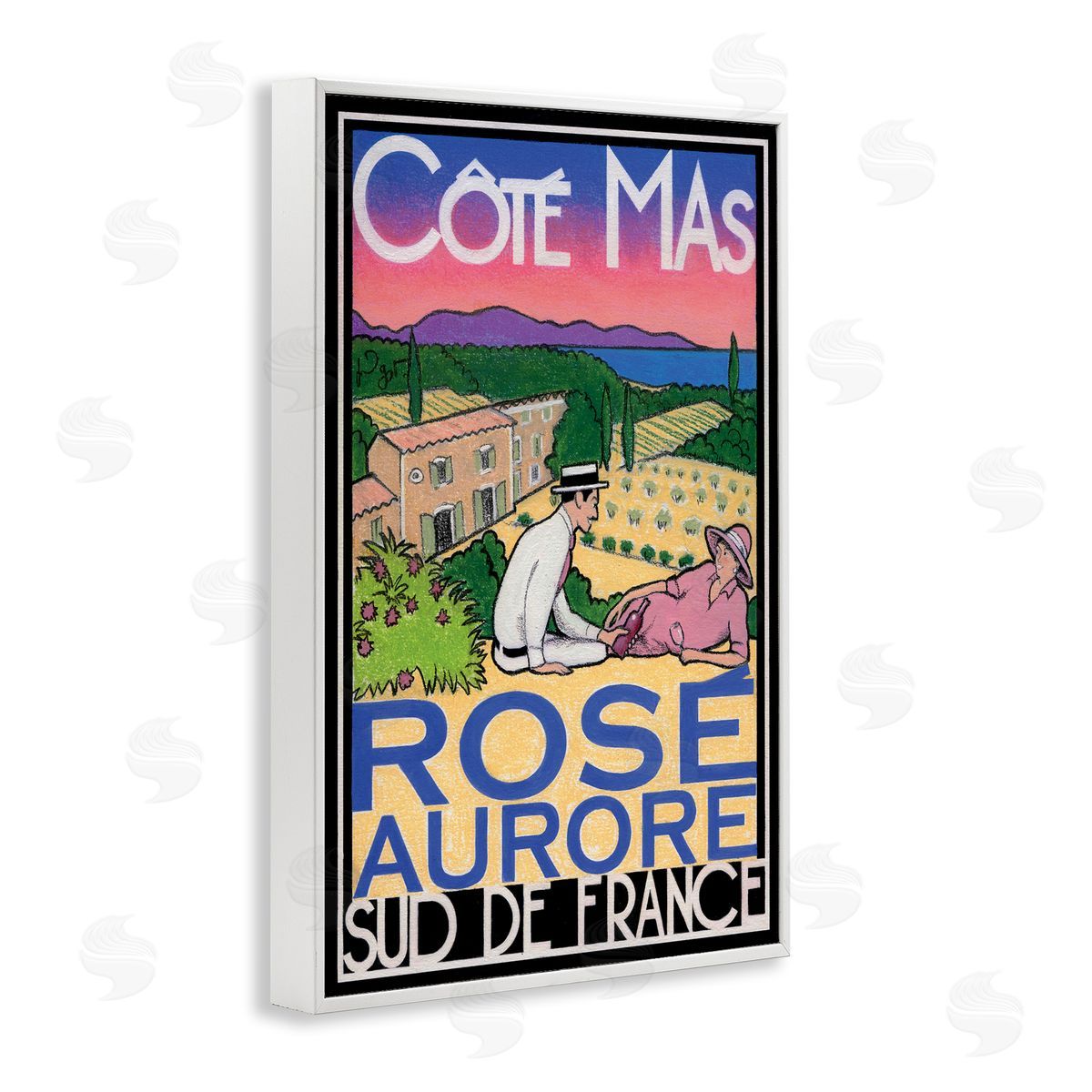Jean-Pierre Got | Antique Rose Wine Poster