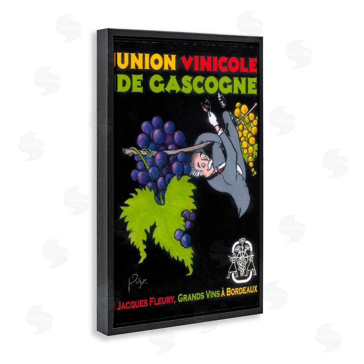 Jean-Pierre Got | Antique Grapes & Wine Poster