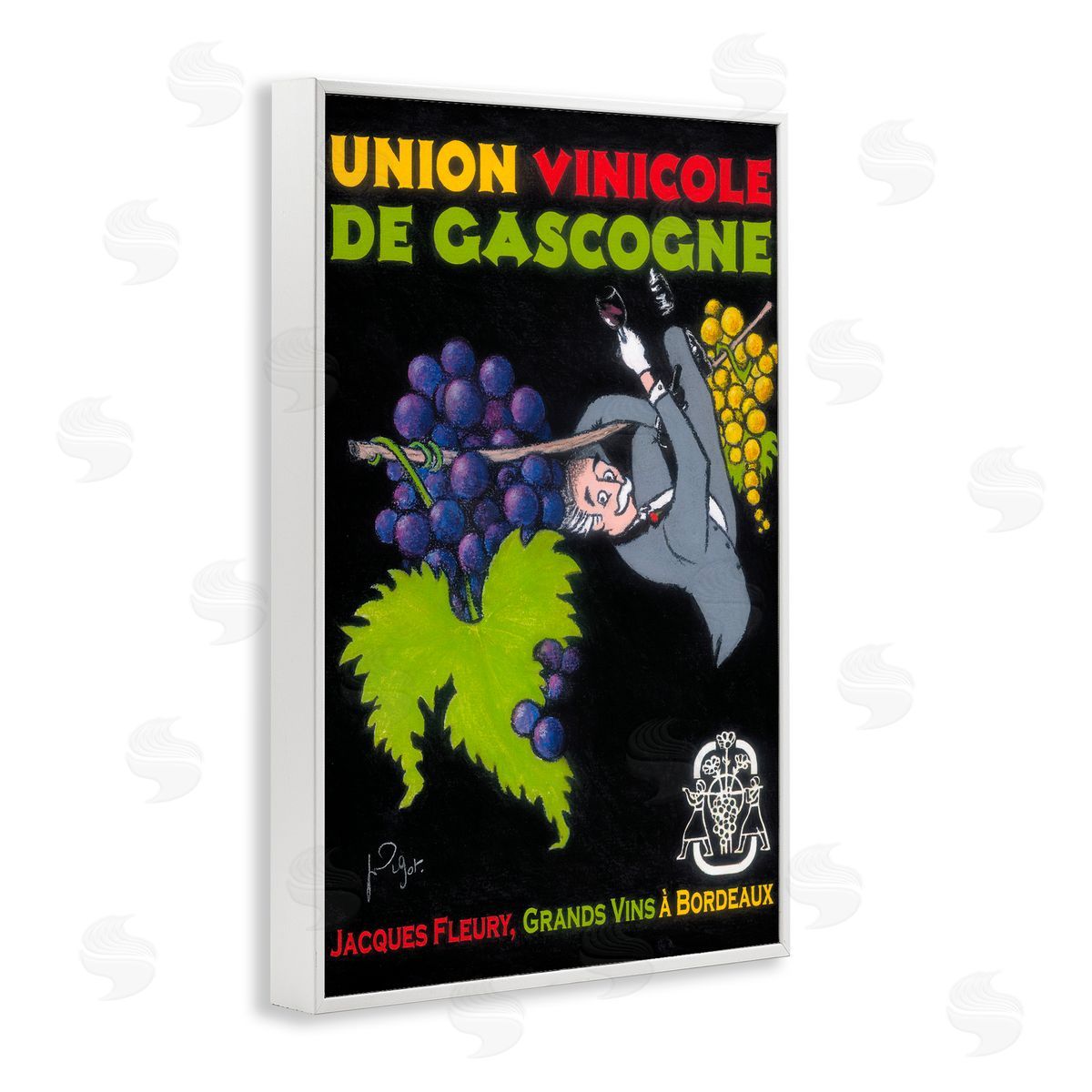 Jean-Pierre Got | Antique Grapes & Wine Poster