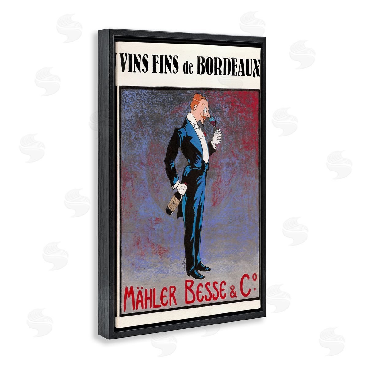 Jean-Pierre Got | Vintage Man Sipping Wine