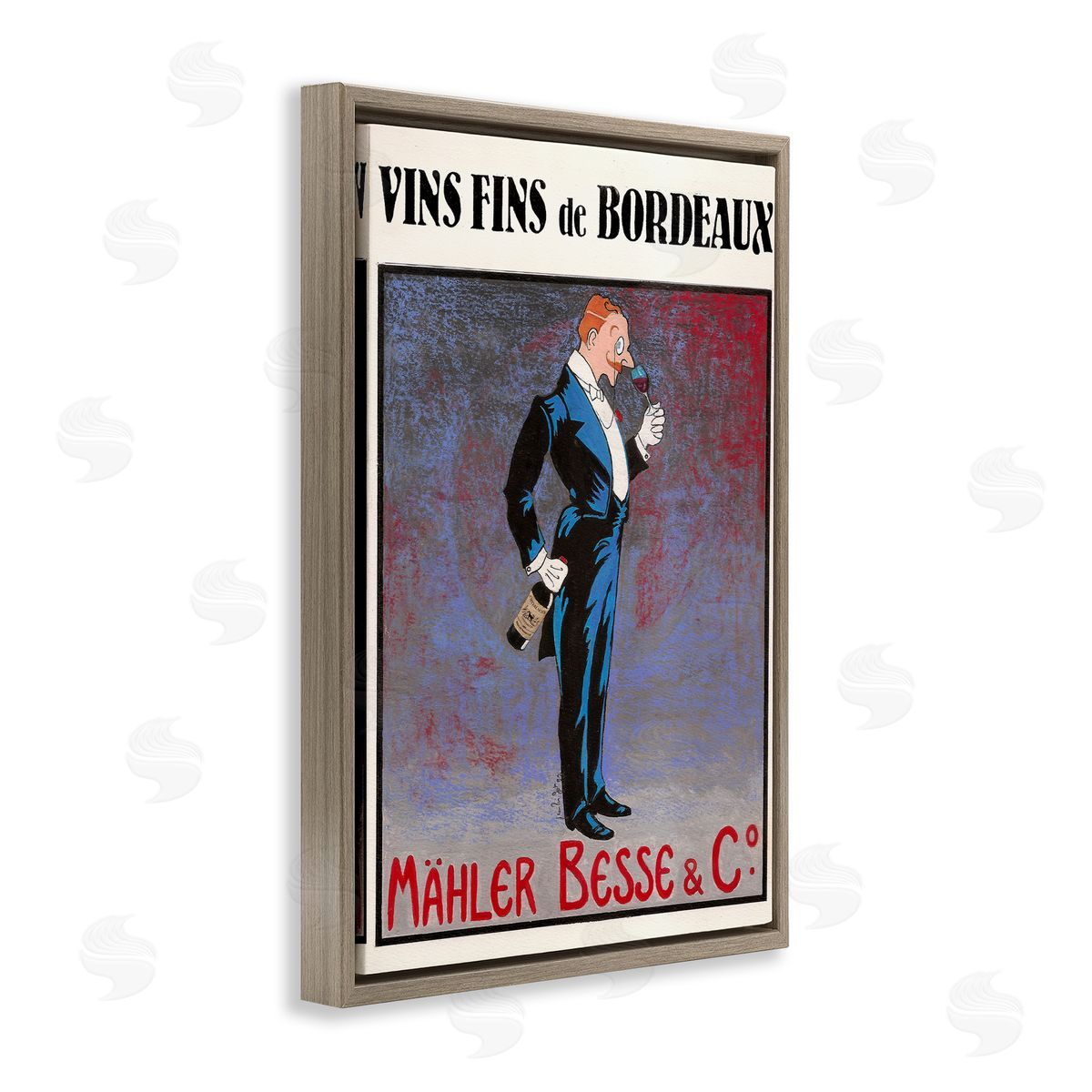 Jean-Pierre Got | Vintage Man Sipping Wine
