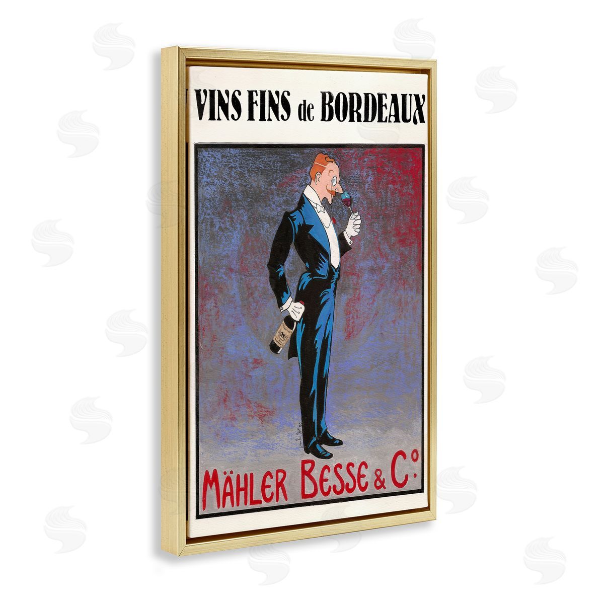 Jean-Pierre Got | Vintage Man Sipping Wine