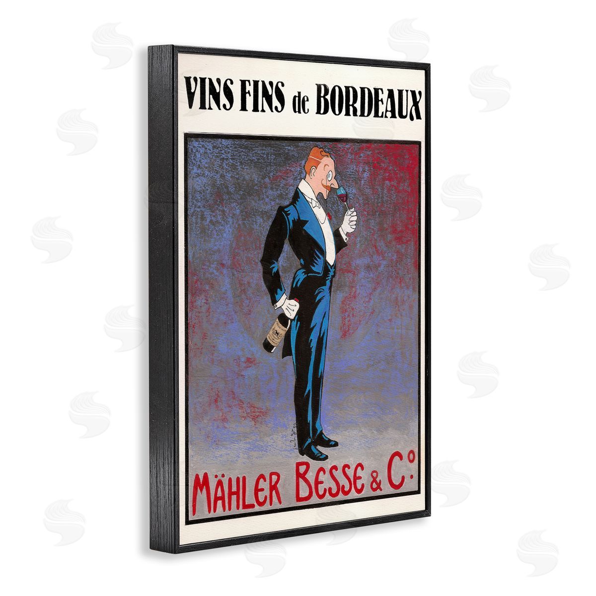 Jean-Pierre Got | Vintage Man Sipping Wine