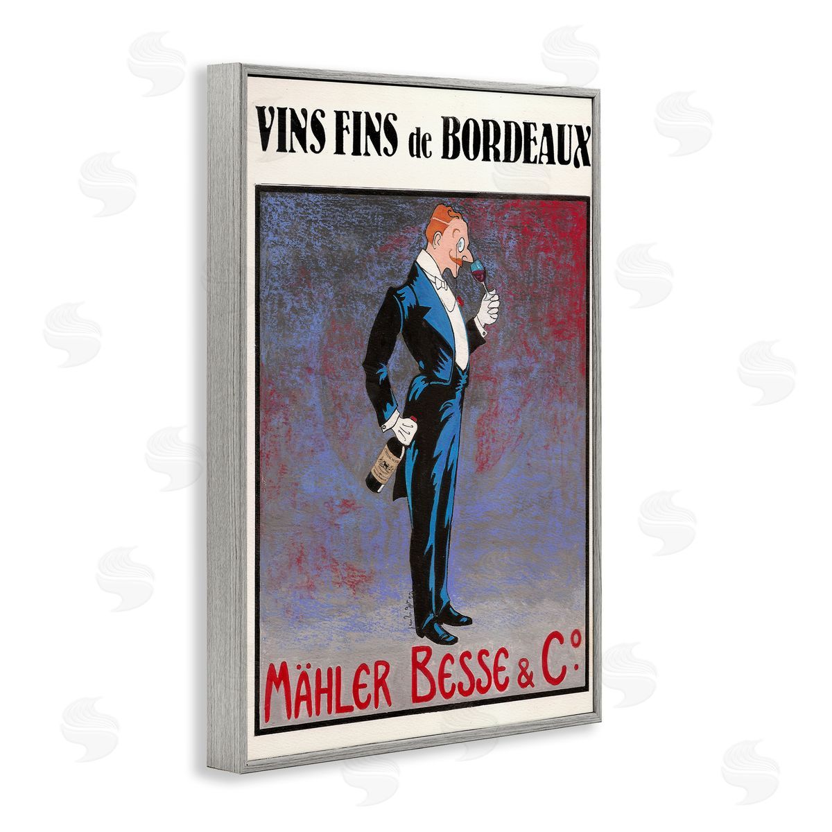 Jean-Pierre Got | Vintage Man Sipping Wine