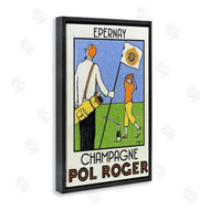 Jean-Pierre Got | Vintage Golfers Champagne Ad