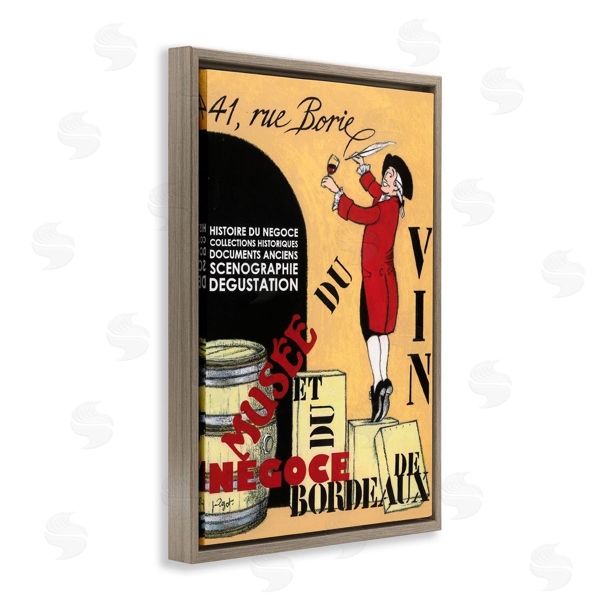 Jean-Pierre Got | Vintage Wine Tasting Advertisement