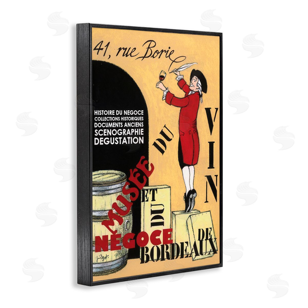 Jean-Pierre Got | Vintage Wine Tasting Advertisement