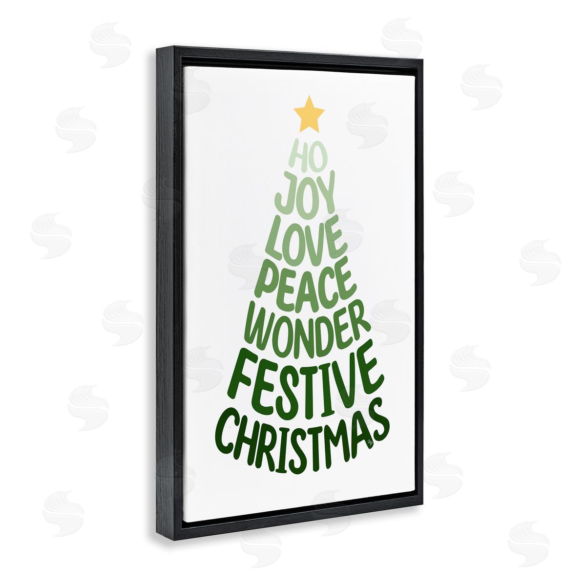 Martina Pavlova | Festive Christmas Words Tree