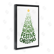 Martina Pavlova | Festive Christmas Words Tree