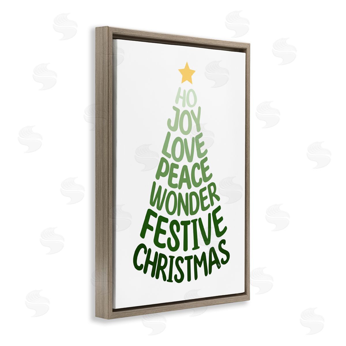 Martina Pavlova | Festive Christmas Words Tree
