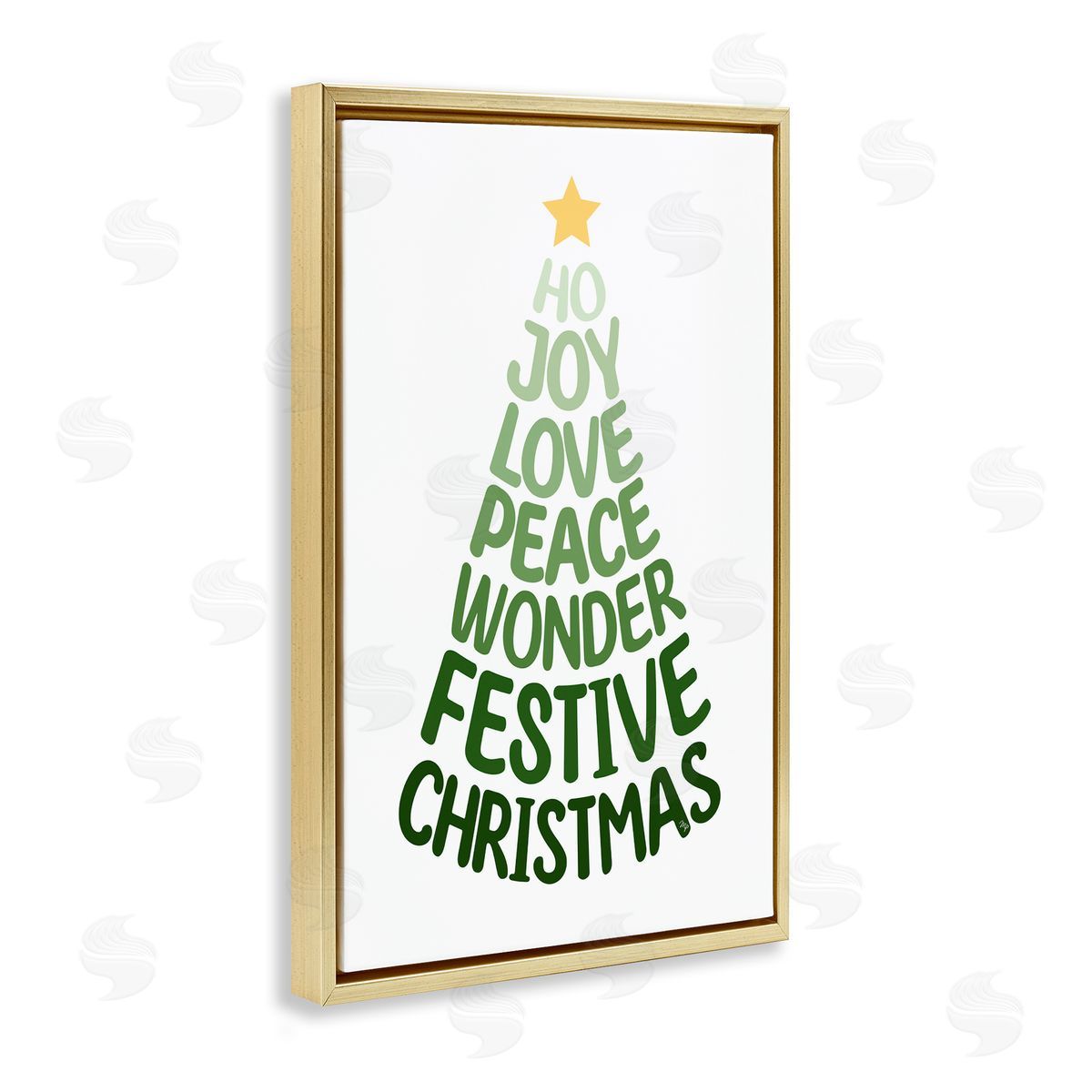 Martina Pavlova | Festive Christmas Words Tree