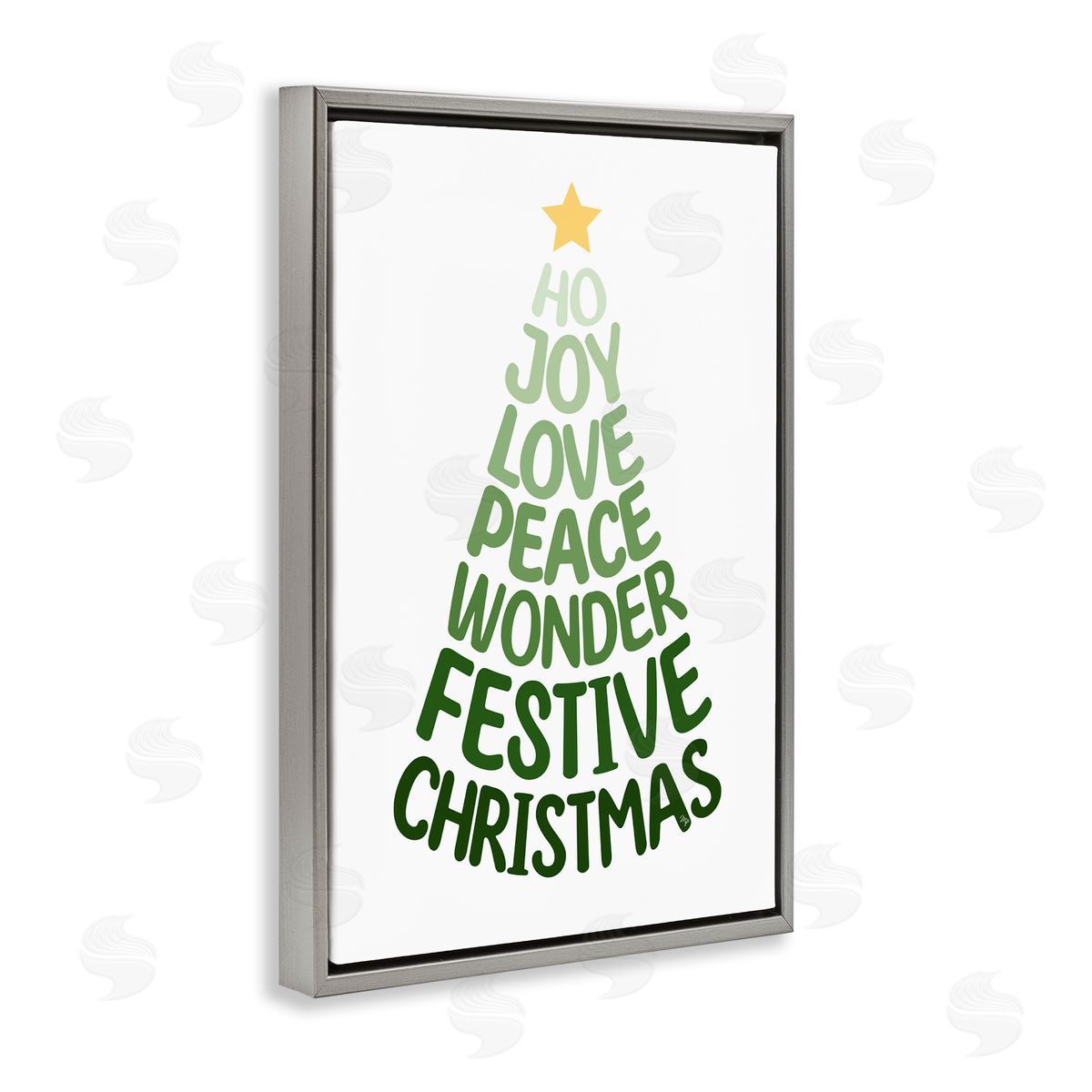 Martina Pavlova | Festive Christmas Words Tree