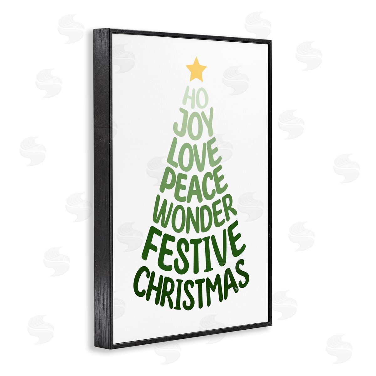Martina Pavlova | Festive Christmas Words Tree