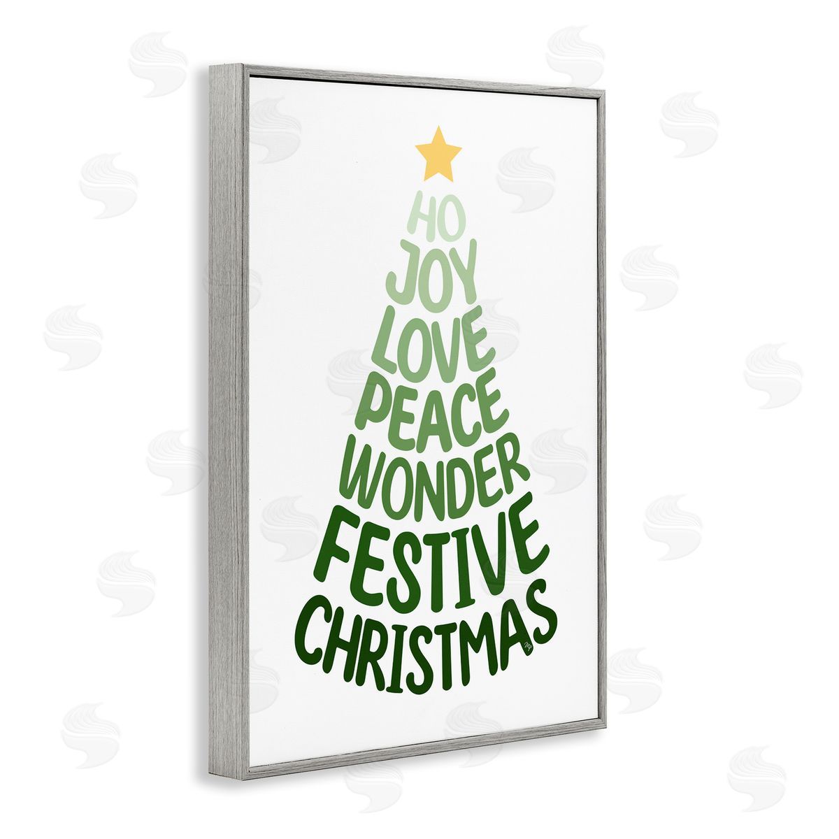 Martina Pavlova | Festive Christmas Words Tree
