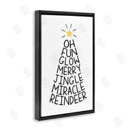 Martina Pavlova | Christmas Typography Tree