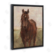 Ethan Harper | Elegant Brown Horse Abstraction