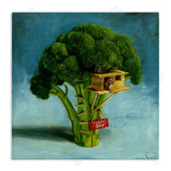 Lucia Heffernan | Vegan Only Broccoli Treehouse