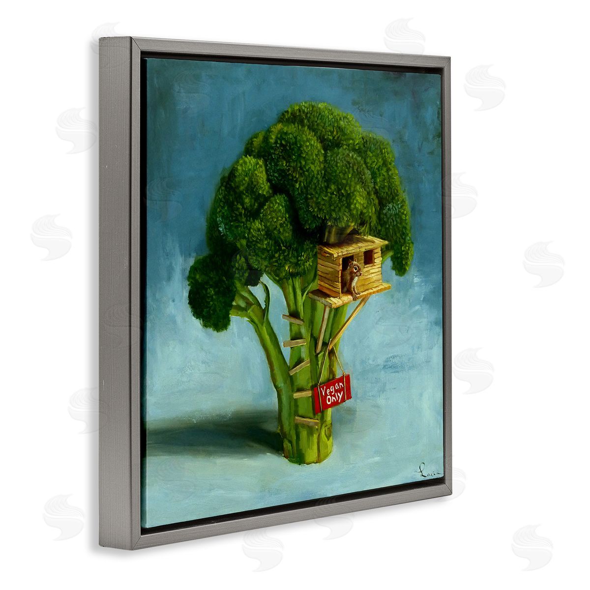 Lucia Heffernan | Vegan Only Broccoli Treehouse