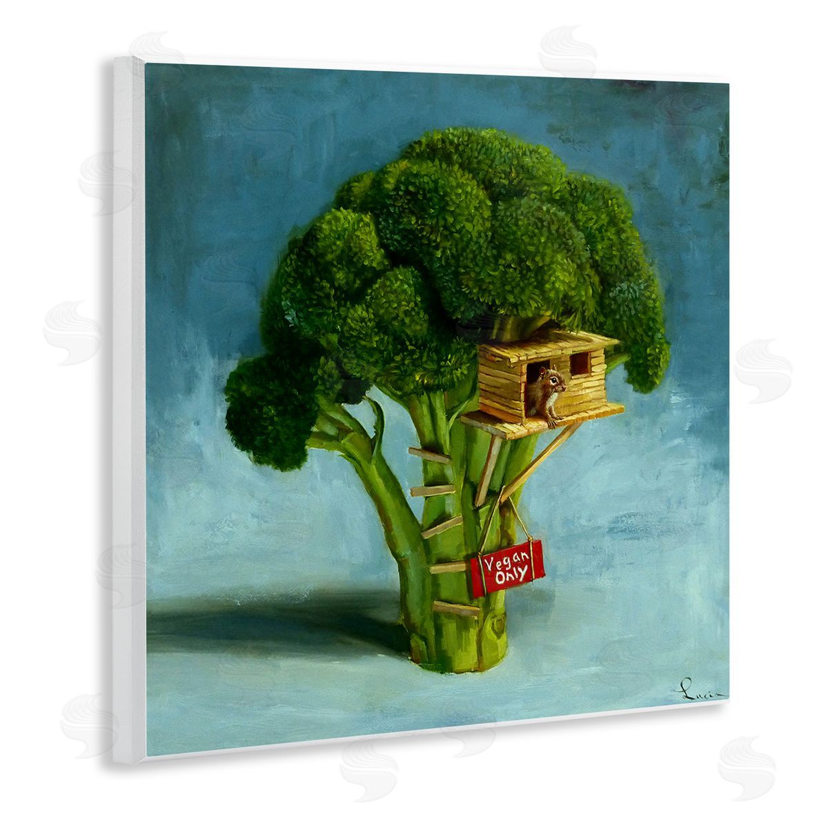 Lucia Heffernan | Vegan Only Broccoli Treehouse