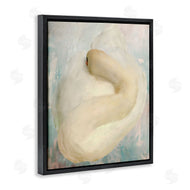 Porter Hastings | Abstract Curled Up Swan