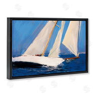 Porter Hastings | Abstract Sailboats in Wind