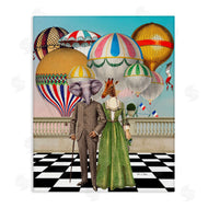 Erika C. Brothers | Surreal Animals with Hot Air Balloons