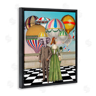 Erika C. Brothers | Surreal Animals with Hot Air Balloons