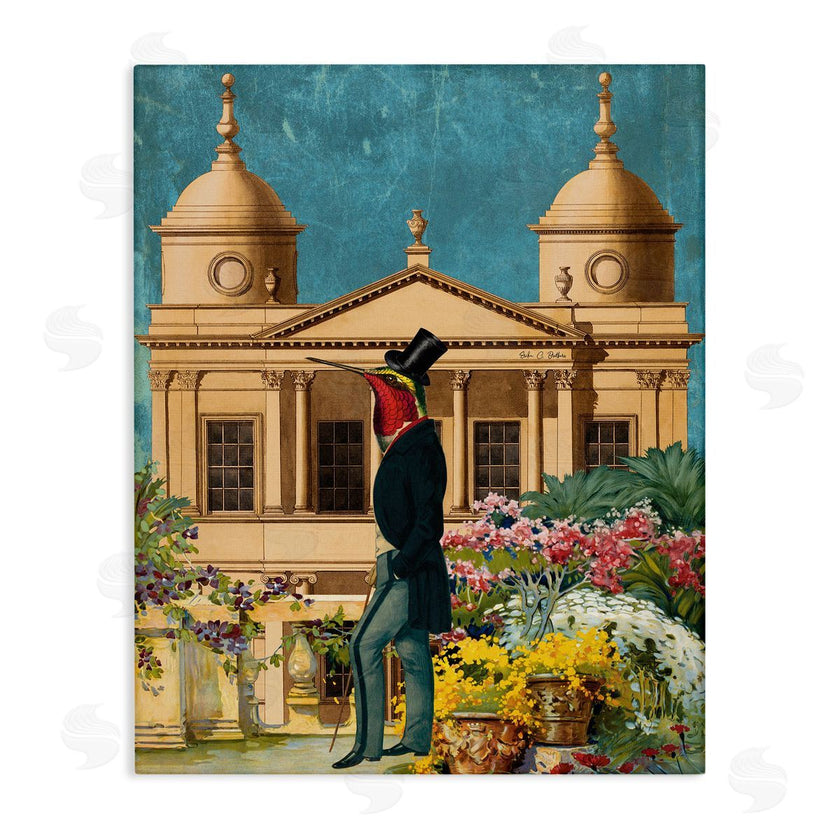 Erika C. Brothers | Surreal Vintage Bird & Architecture