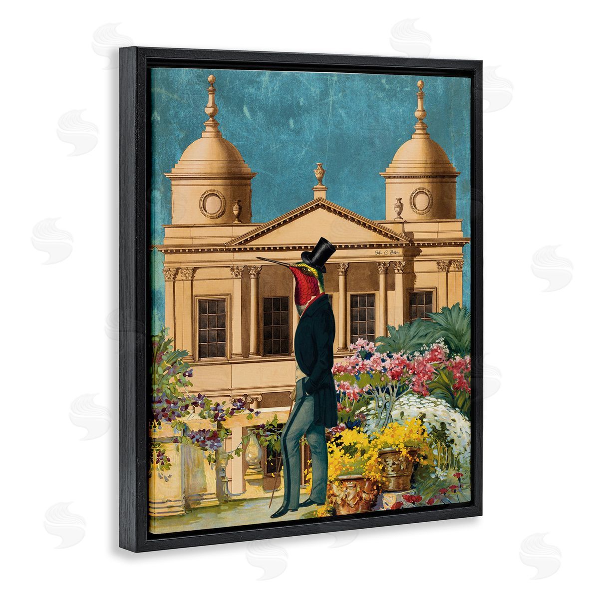 Erika C. Brothers | Surreal Vintage Bird & Architecture