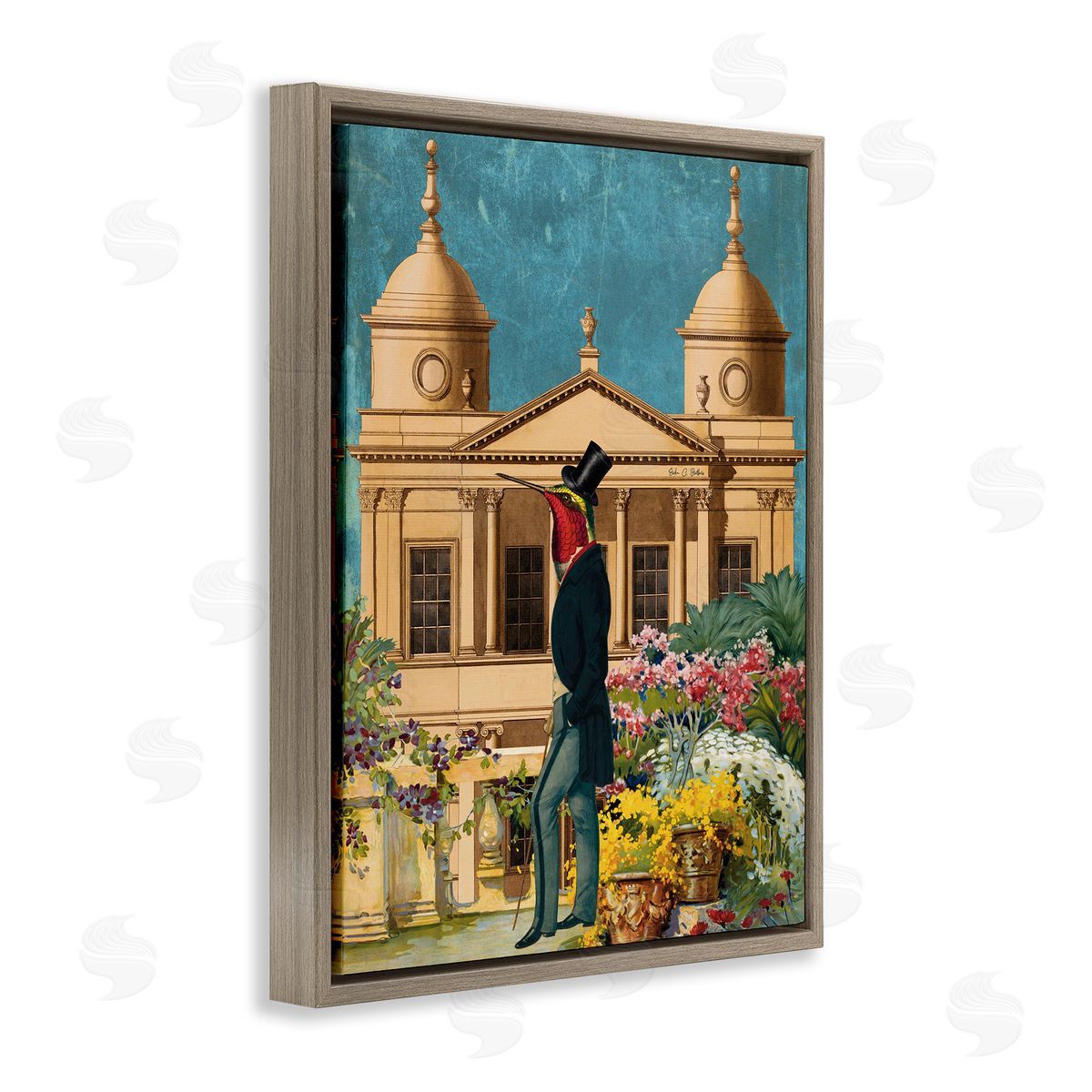 Erika C. Brothers | Surreal Vintage Bird & Architecture