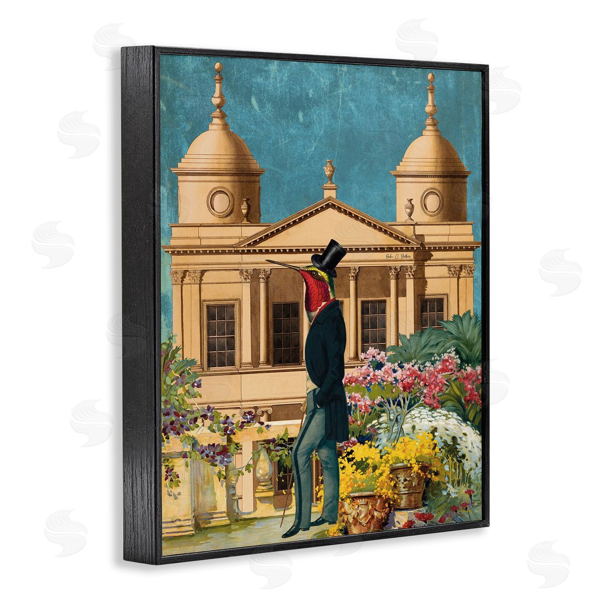 Erika C. Brothers | Surreal Vintage Bird & Architecture