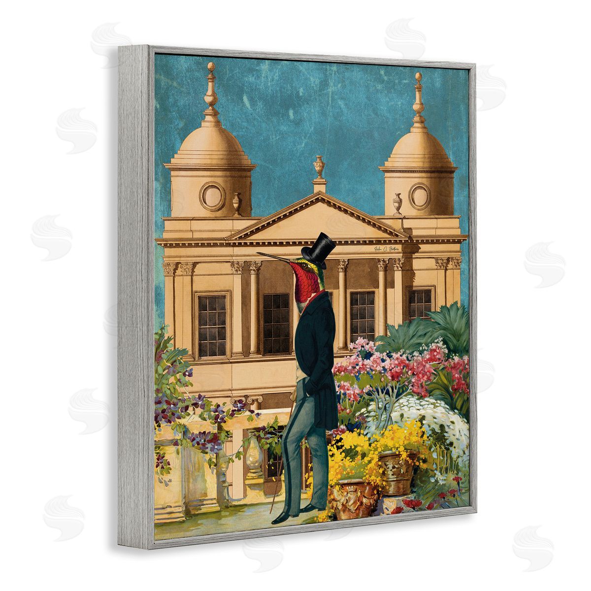 Erika C. Brothers | Surreal Vintage Bird & Architecture