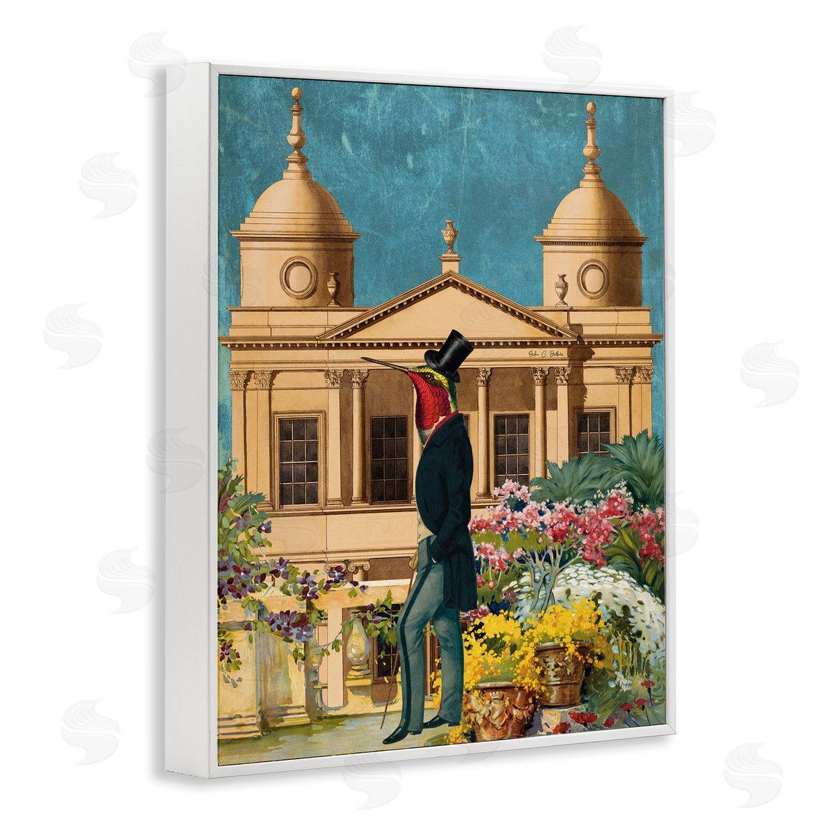 Erika C. Brothers | Surreal Vintage Bird & Architecture