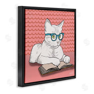 Elizabeth Medley | Studious Cat Reading