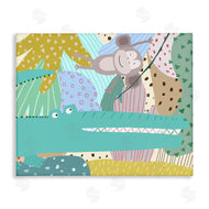 Carla Daly | Wild Animals in Patterned Jungle