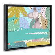 Carla Daly | Wild Animals in Patterned Jungle