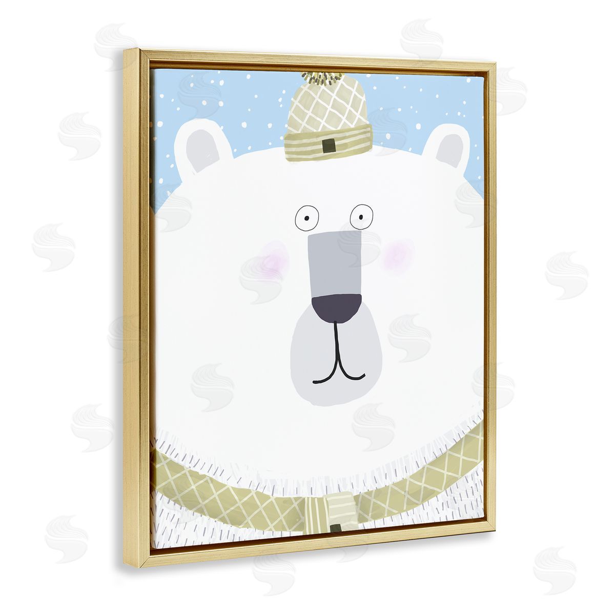 Carla Daly | Polar Bear with Falling Snow
