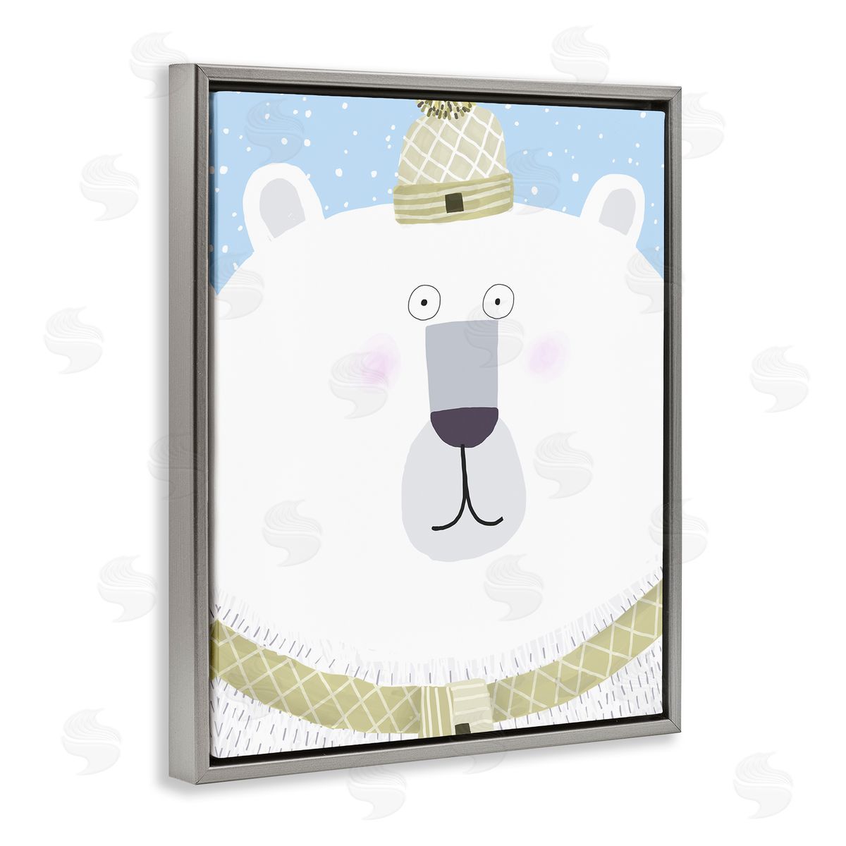 Carla Daly | Polar Bear with Falling Snow