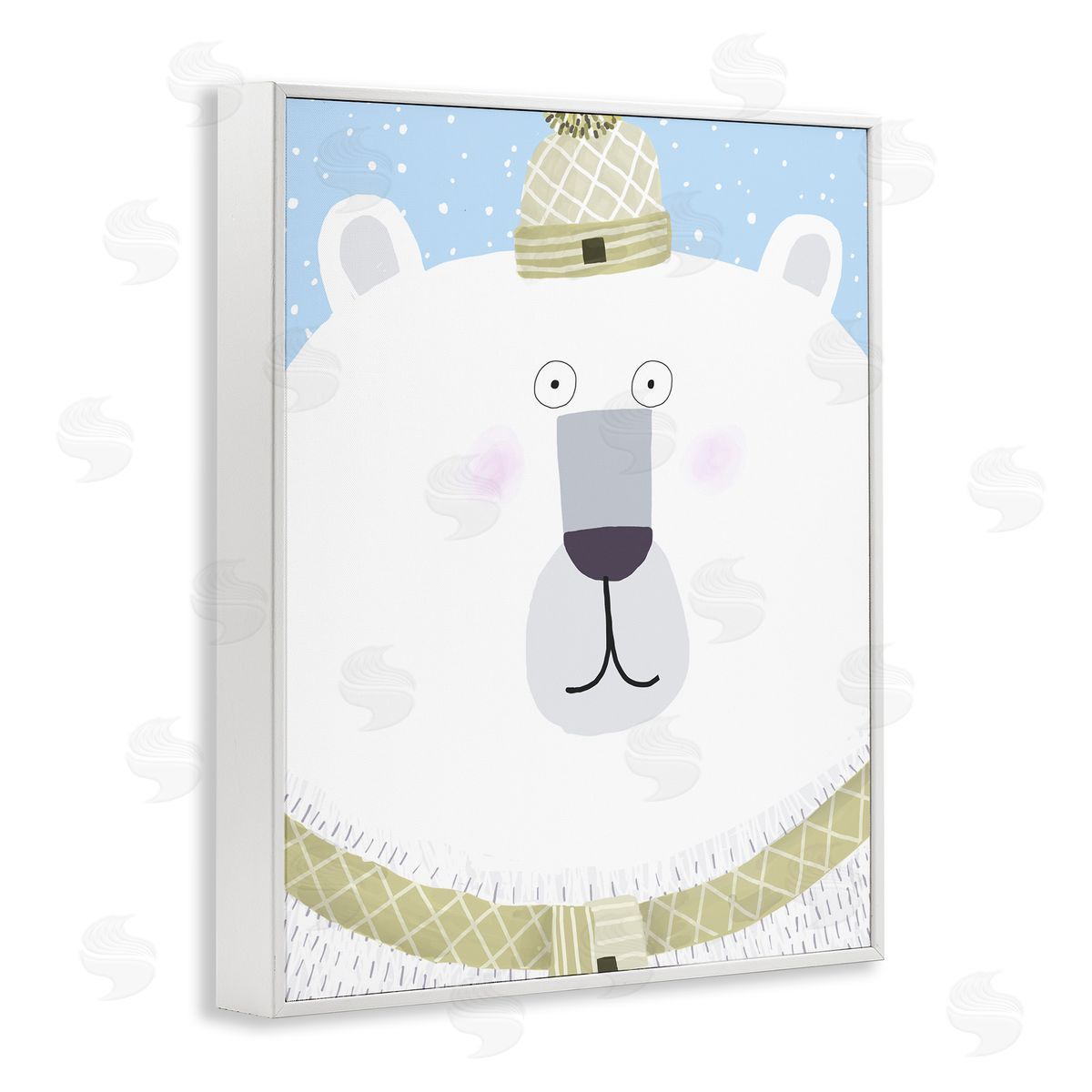Carla Daly | Polar Bear with Falling Snow