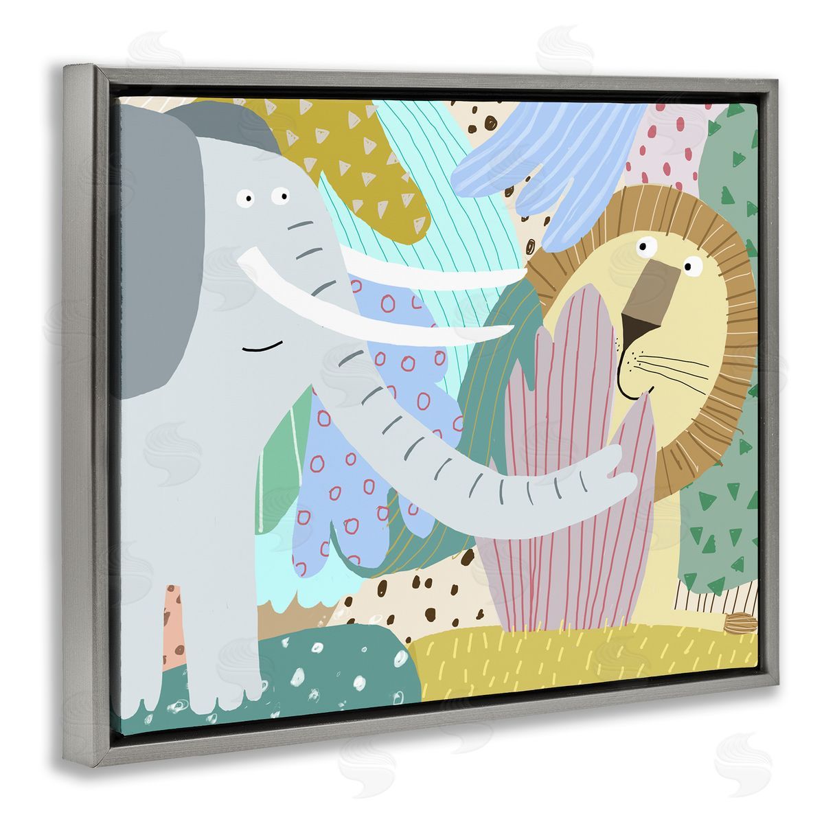 Carla Daly | Whimsical Elephant & Lion Friends