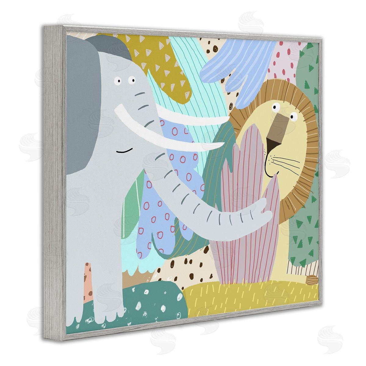 Carla Daly | Whimsical Elephant & Lion Friends