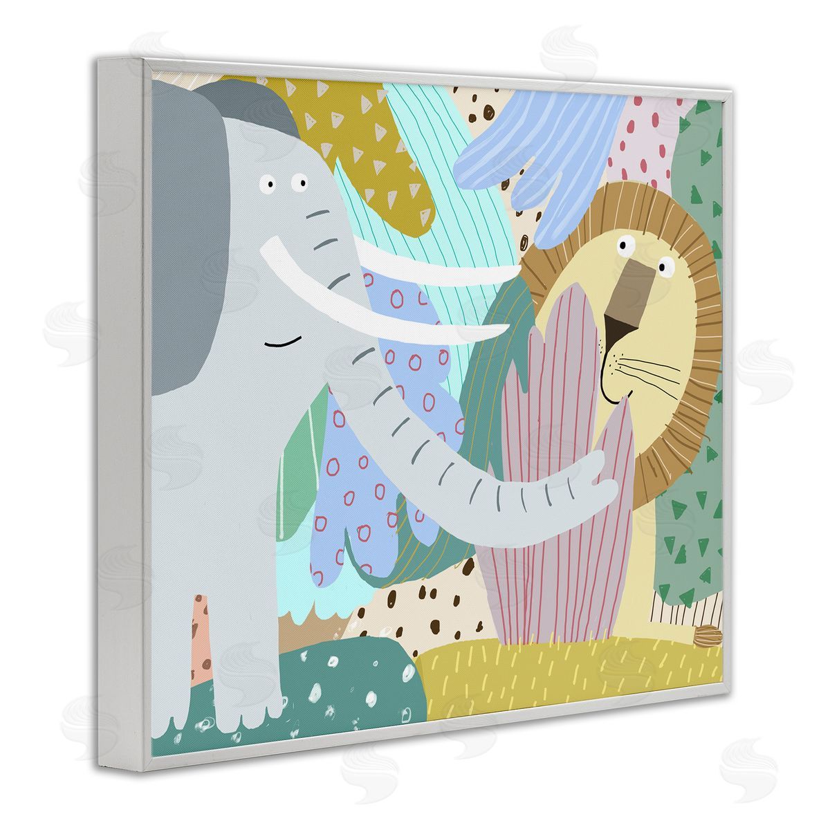 Carla Daly | Whimsical Elephant & Lion Friends